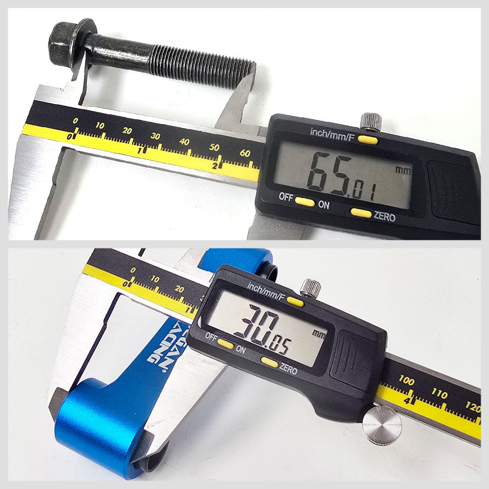 Megan Blue Aluminum Front Roll Center Adjuster For 01-05 Lexus IS200 IS300 MRS-LX-0350