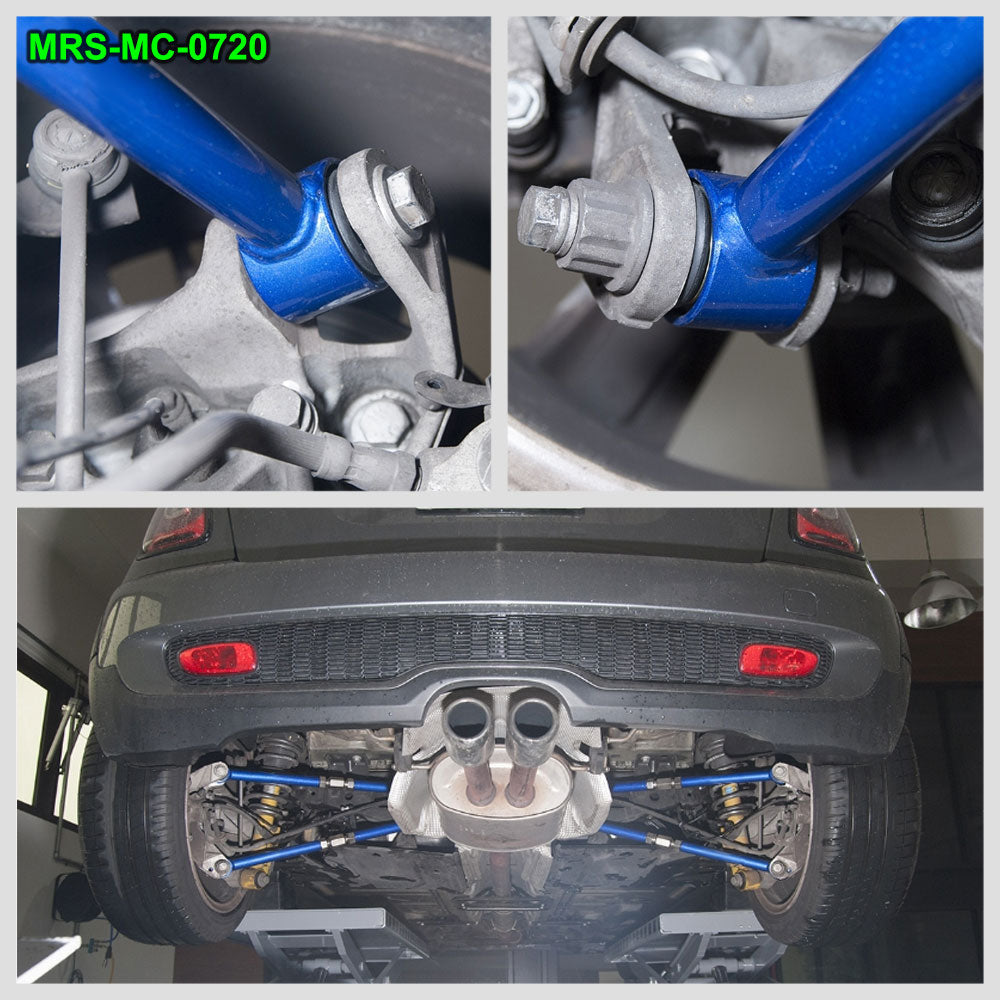 MRS-MC-0720+0721 Megan Rear Lower/Up  Arm Link & Camber Kit For 2-Series X1 X2 Cooper Countryman