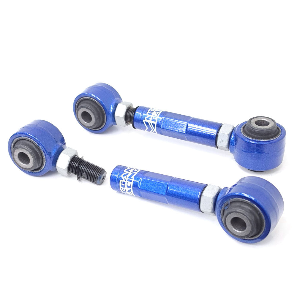Megan Racing Blue Rear Toe Control Arms For 02-17 Mitsubishi Lancer FWD MRS-MT-0370