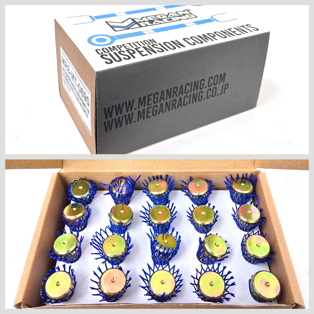 Megan 20PCs Gold Front/Rear Extended Wheel Studs For 03-08 Lancer Evolution 8/9-Car & Truck MRS-MT-0690