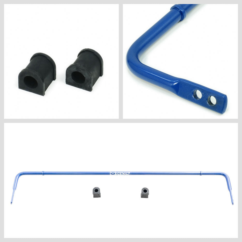 MRS-MZ-0791 Megan Blue Rear 15mm Sway Bar+Bushing For 90-97 / 98-05 Mazda MX-5 Miata NA NB