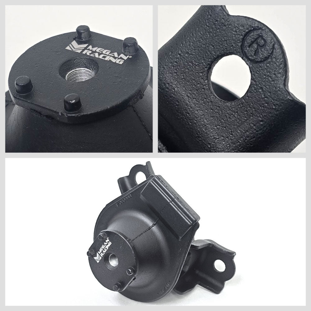 Megan Black Steel Alloy Front Engine Motor Mount For 04-11 Mazda RX-8 SE3P MRS-MZ-1440