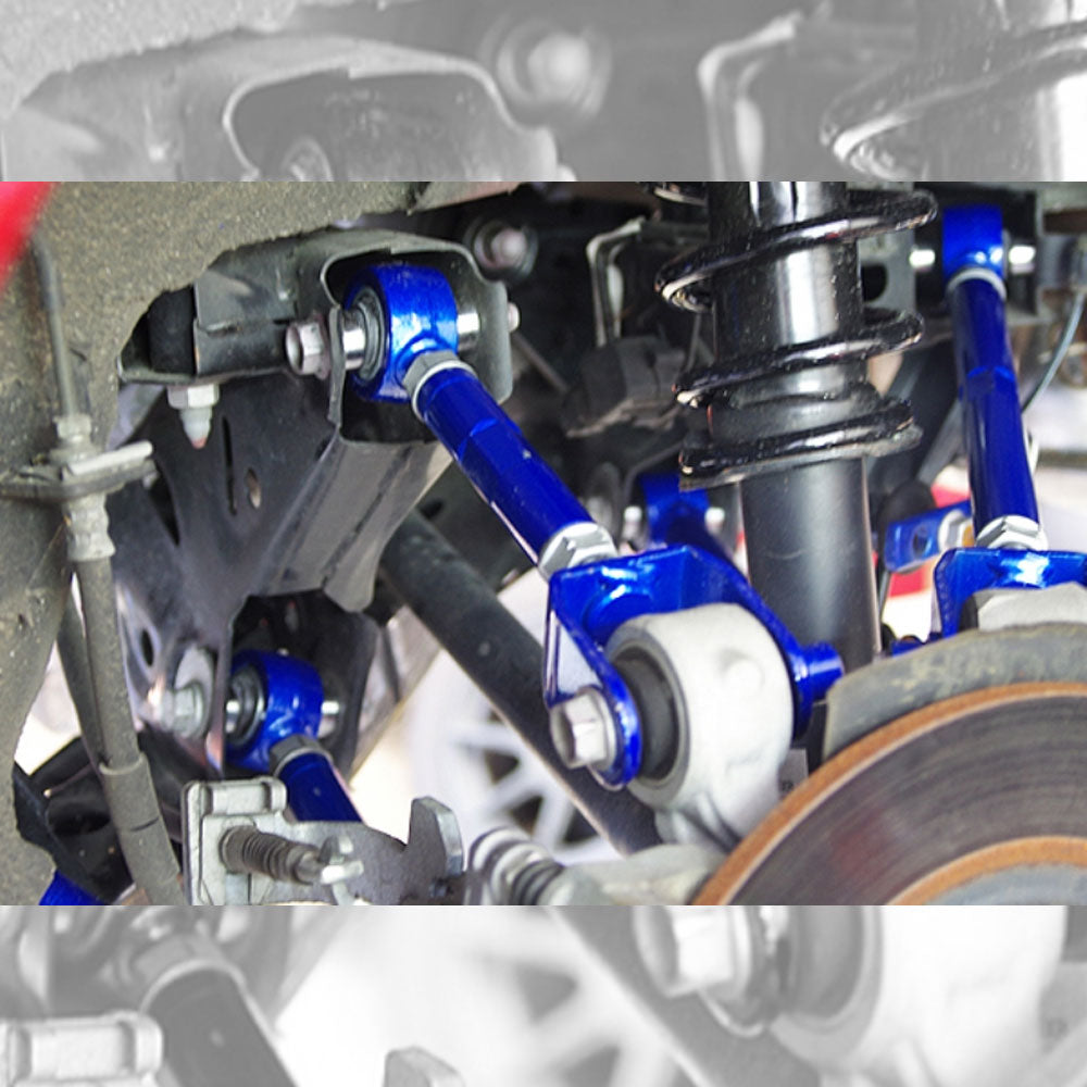 Megan Rear Lower & Upper Adjustable Camber Kit Arm 16+ MX-5 Miata ND MRS-MZ-1810+1820