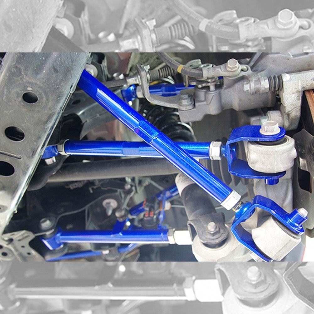 Megan Rear Lower & Upper Adjustable Camber Kit Arm 16+ MX-5 Miata ND MRS-MZ-1810+1820