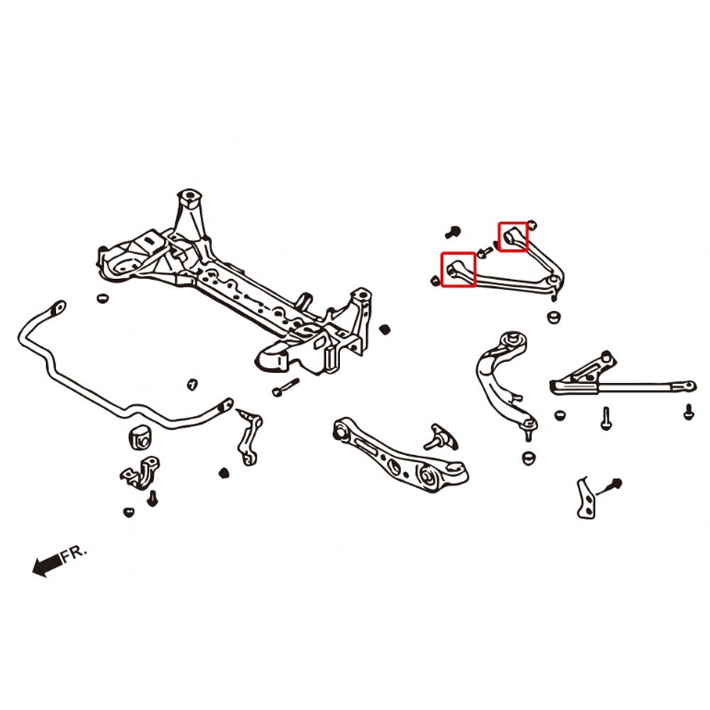 Megan Front Upper Control Arm Bushing MRS-NS-0302 MRS-NS-0302