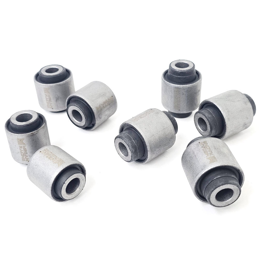 Megan Racing Silver Steel Rear Knuckle Bushings For 03-06 Infiniti G35