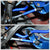 Megan Racing Blue Front Tension Rods For Nissan S13/Z32/Skyline R32 RWD MRS-NS-1781