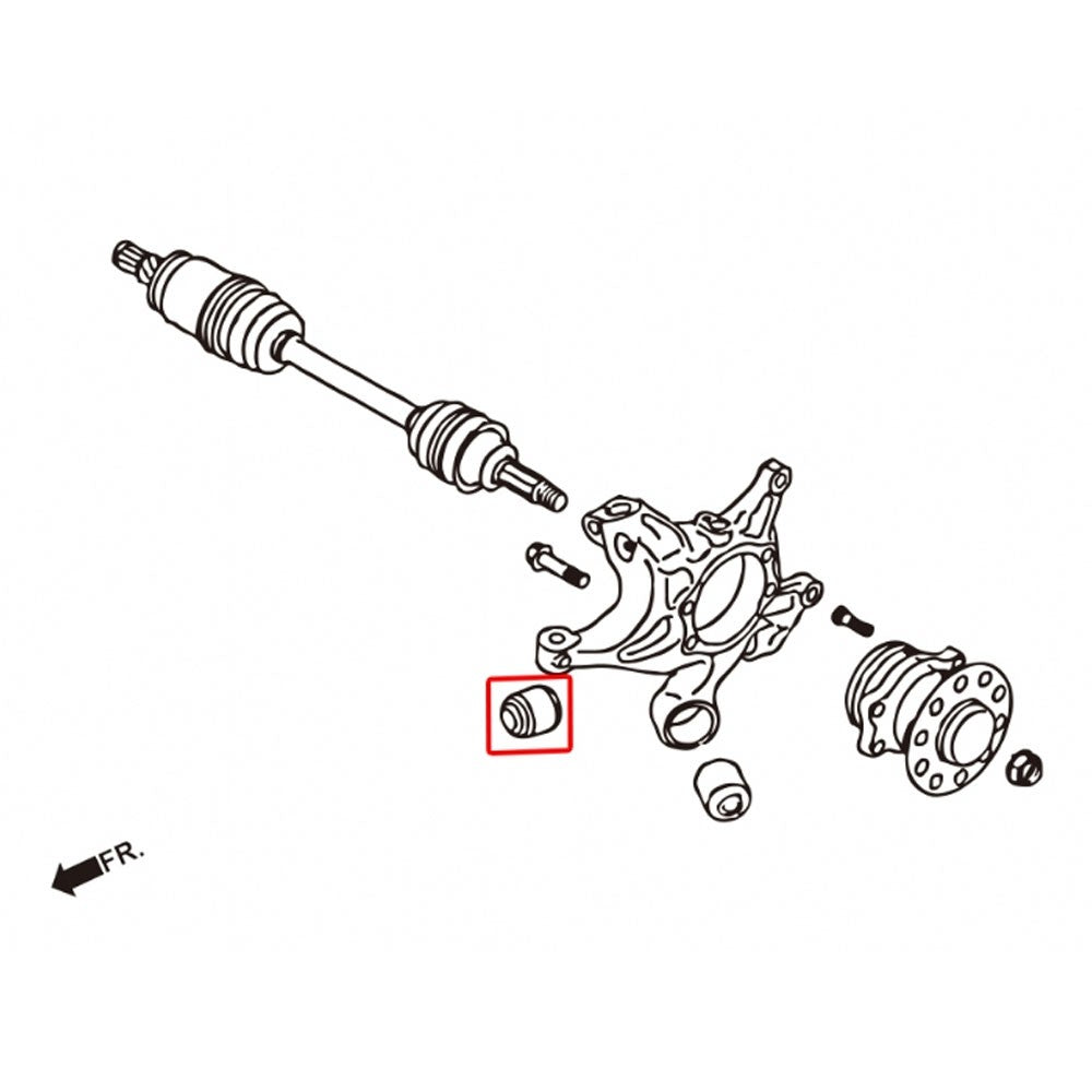 Megan MRS-SC-0606 Rear Knuckle Bushing "Lower Arm" 