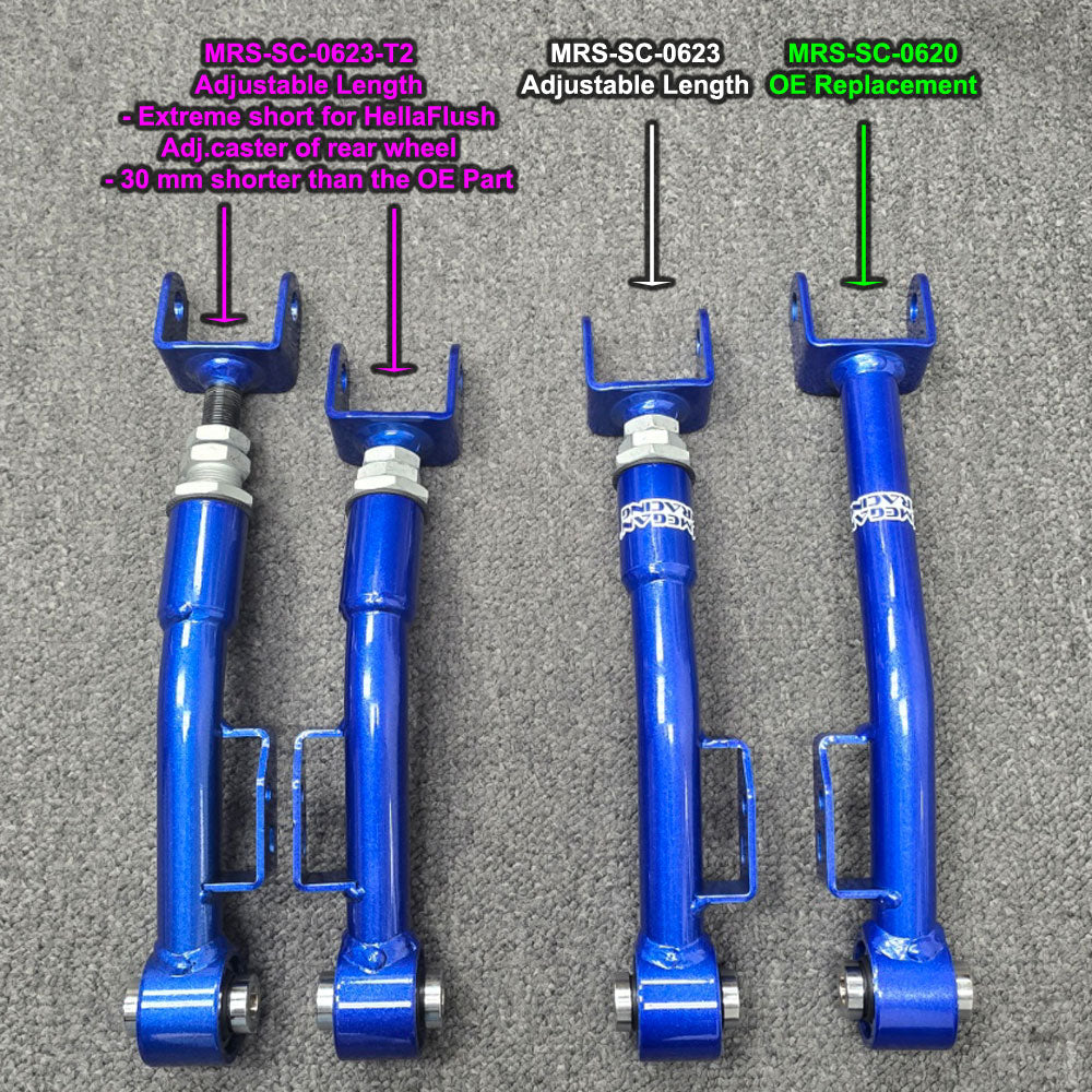 Megan Racing Blue Rear Trailing Arms For 13+ Toyota 86 / Scion FR-S / Subaru BRZ MRS-SC-0623