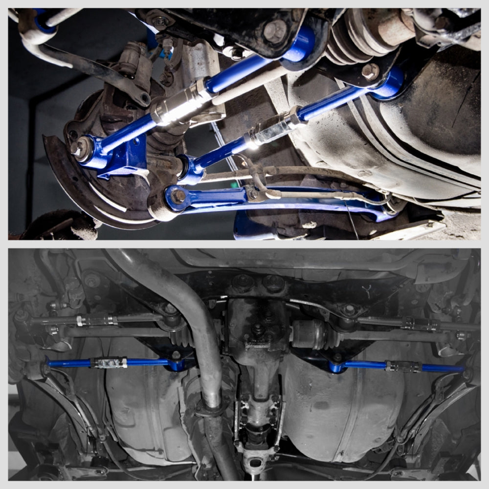 Megan Racing Blue Rear Front Lateral Arm 95-07 Subaru Impreza GC GD MRS-SU-0320