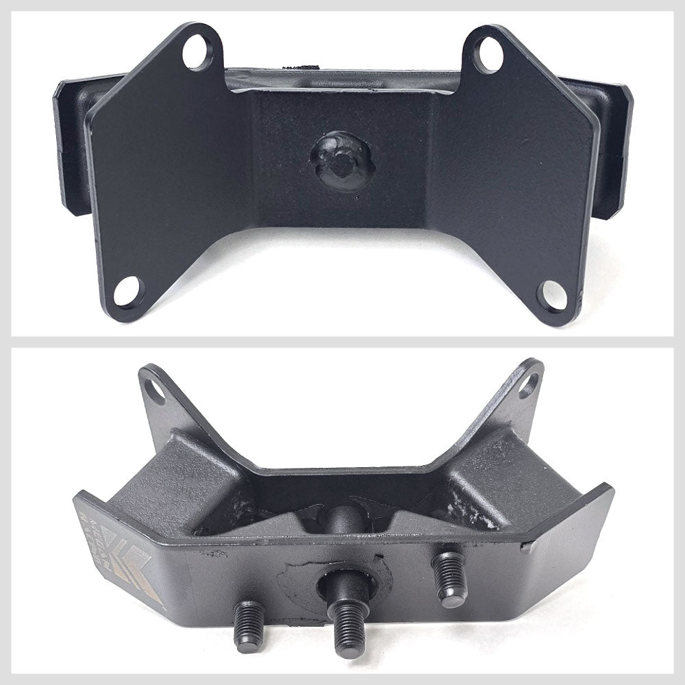 Megan Racing Black Steel Front Transmission Mount Kit For 13-19 Subaru Legacy
