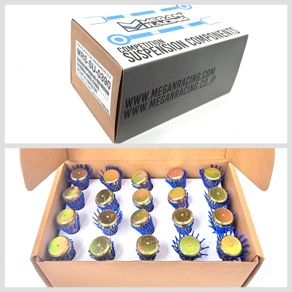 Megan 20PCs Gold Front/Rear Extended Wheel Studs For 93-07 Subaru Impreza GC/GD MRS-SU-0390