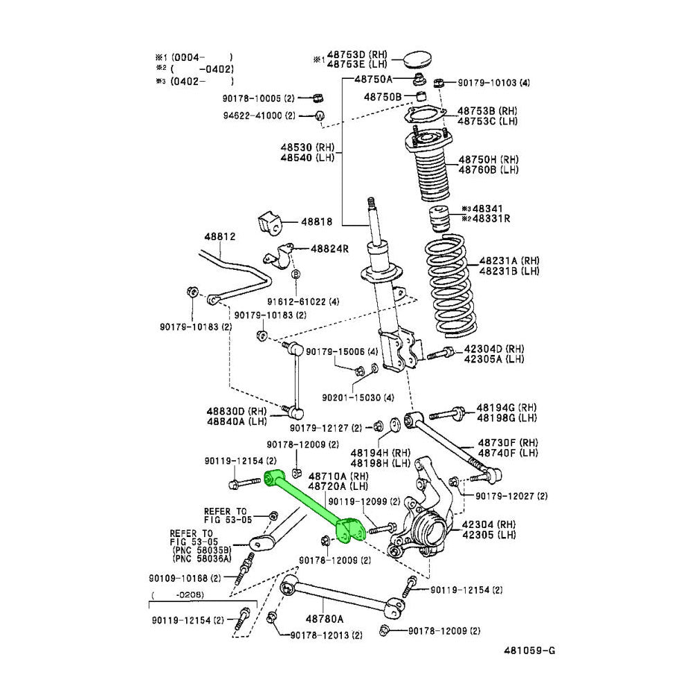 Megan Racing Rear Lower Control Arm Bar For 00-05 Toyota MR2 Spyder