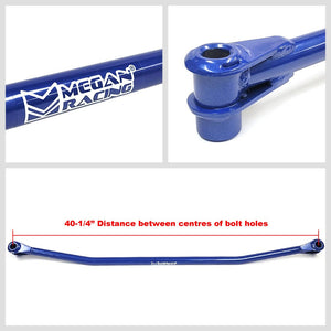 Megan Racing MRS-TY-1710 Blue Steel Alloy Rear Adjustable Sway Bar For 08-18 Toyota Corolla Suspension Arms BuildFastCar