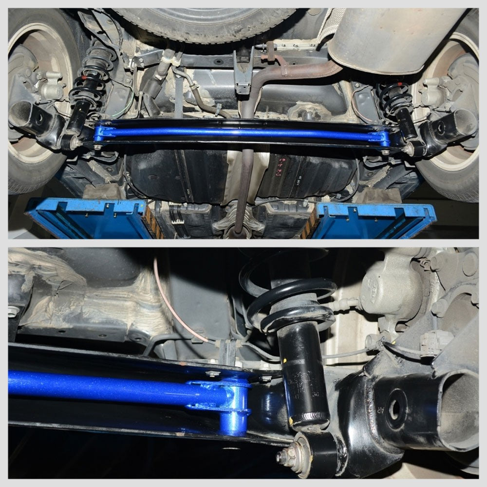 Megan Racing MRS-TY-1710 Blue Steel Alloy Rear Adjustable Sway Bar For 08-18 Toyota Corolla Suspension Arms BuildFastCar