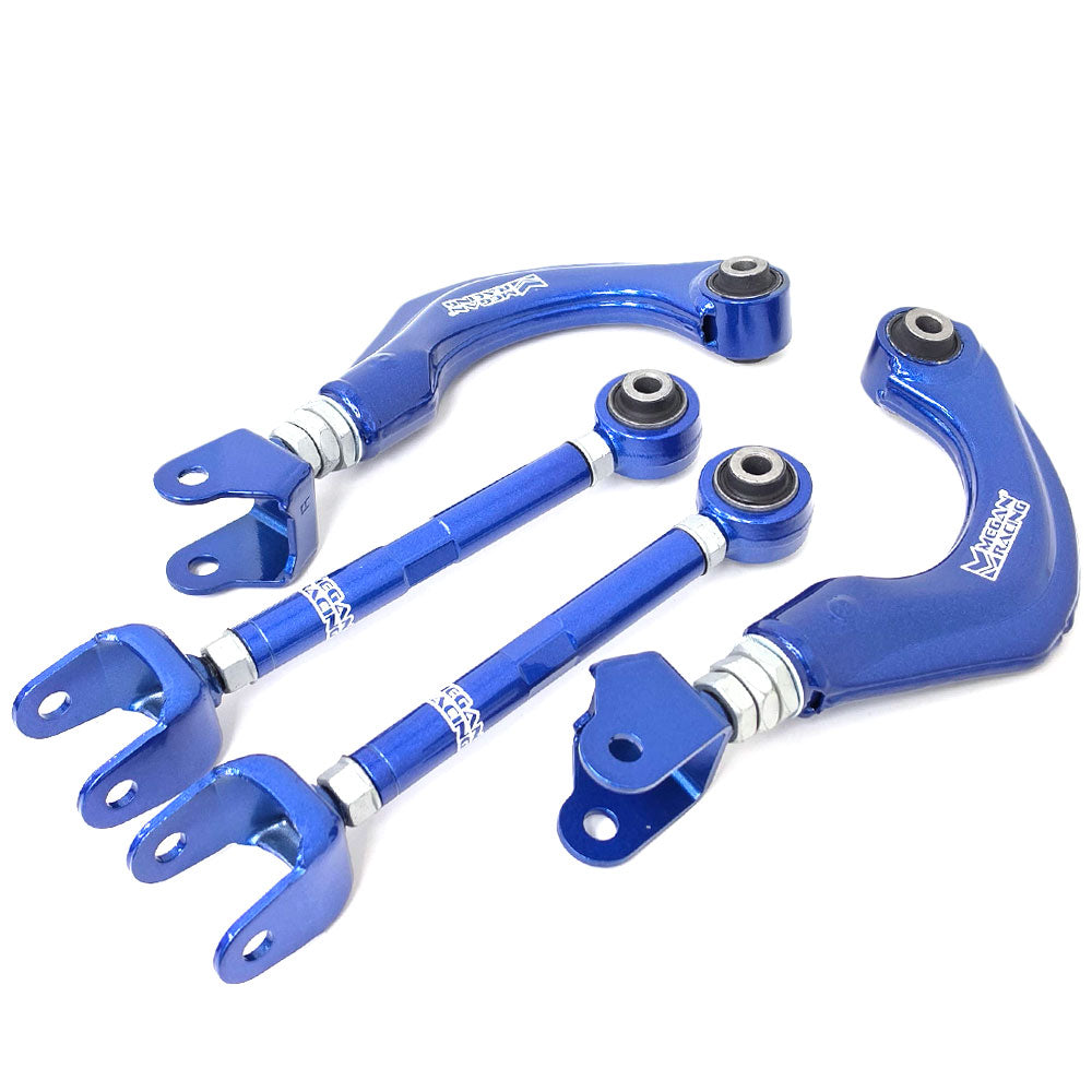 Megan Racing Blue Rear Camber Kit+Toe Control Arm MRS-TY-1721 MRS-TY-1770