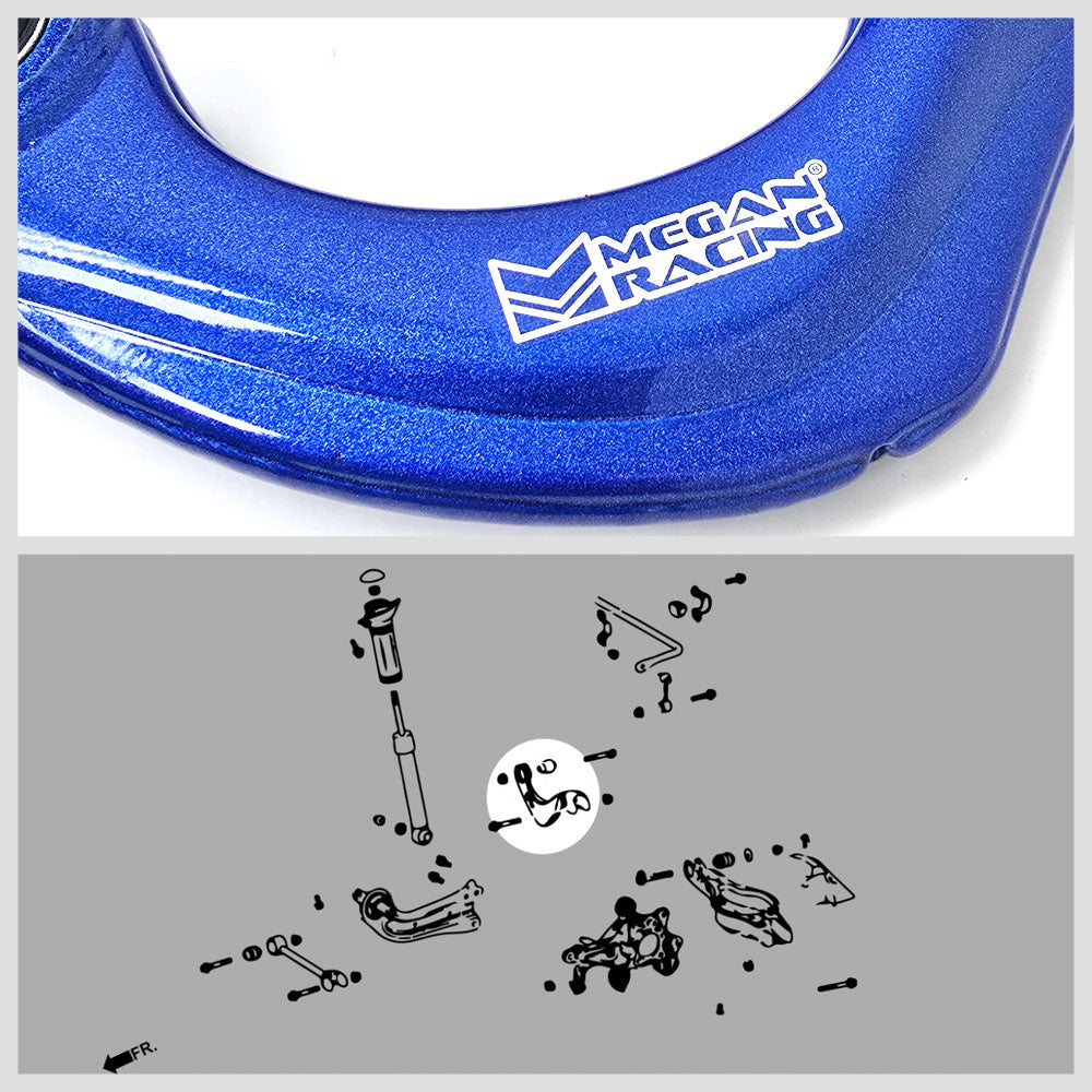 Megan Rear Upper Camber Kit For 18+ Camry Corolla C-HR/16+ Prius XW50-Suspension Arms MRS-TY-1721 MRS-TY-1721-02