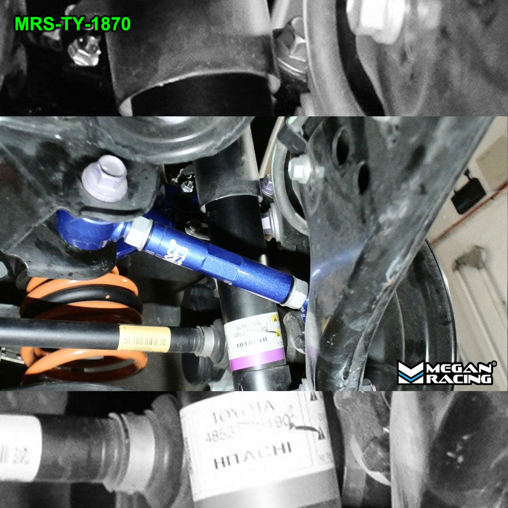 Megan Blue Rear [Camber + Toe Arm + Sway Bar] 21+ Toyota Sienna XL40 MRS-TY-1821 MRS-TY-1870 MRS-TY-1891