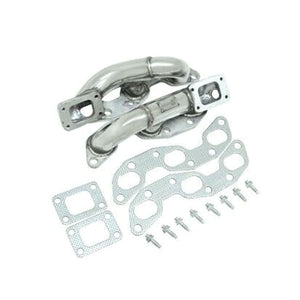 Manzo USA Stainless Steel Shorty header Exhaust Manifold 90-96 Nissan 300ZX MZ-SH-1605-T