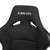 NRG-FRP-301 NRG FRP-301 Fixed Back Bucket (Large) Racing Seat+Slider Black Fabric / Leather