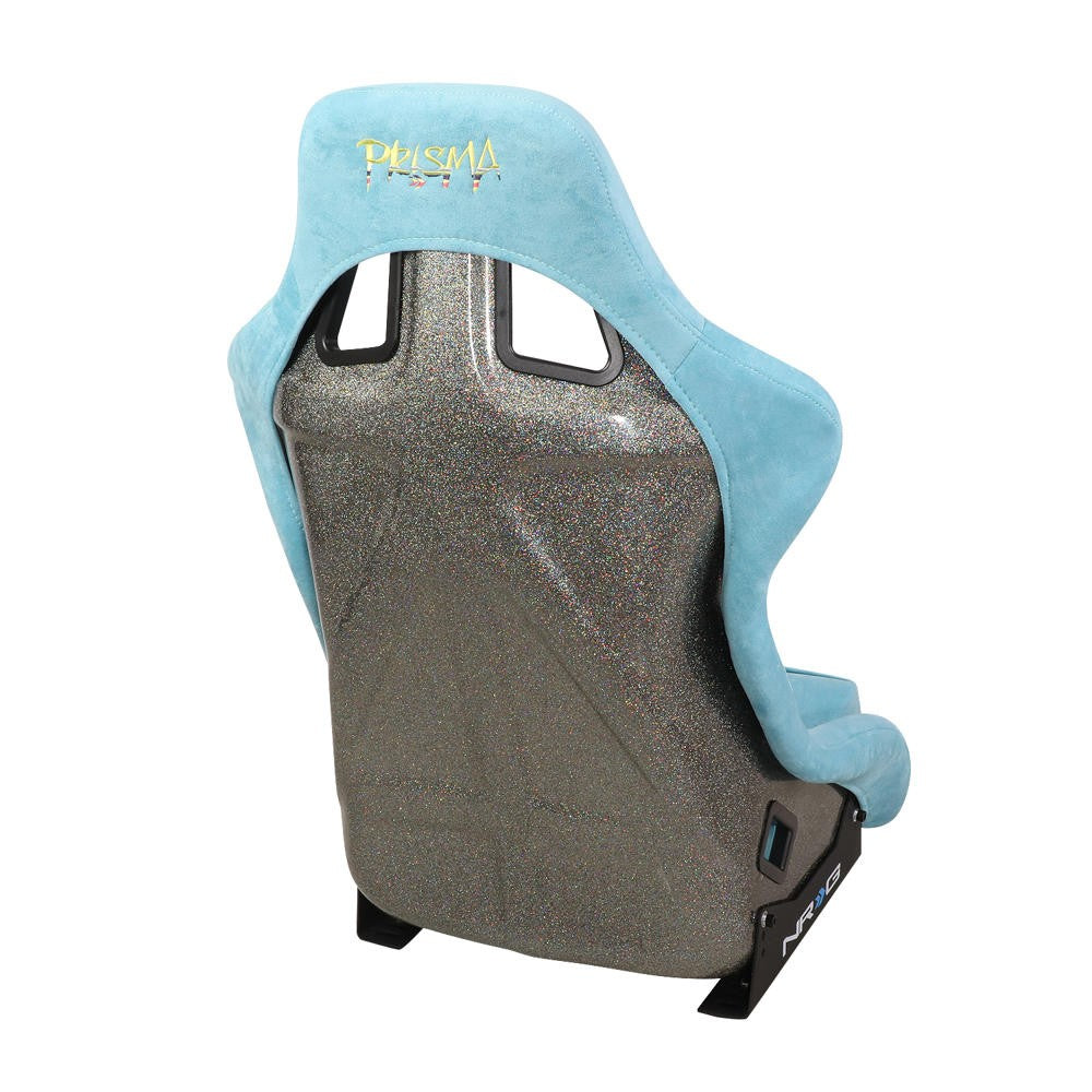 NRG-FRP-302TEAL-ULTRA NRG FRP-302TL-ULTRA Prisma Fixed Back Bucket (Large) Racing Seat Teal/Gold Flake