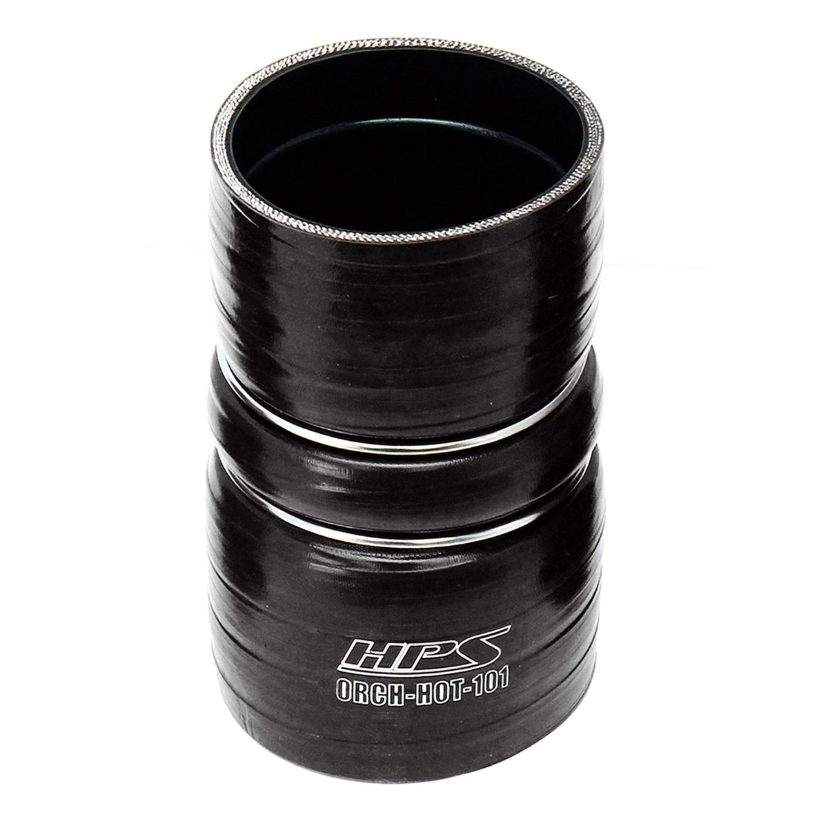 ORCH-101-BLK HPS Black Intercooler Boot Hose For Super Duty 6.0/6.4/7.3 Diesel ORCH-101-BLK