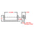 Truck Trailer Steel Weld-On Hinge Butt PEN65-05 [4-1/4" Length, 1-3/8" Offset, 1-1/4" Width]