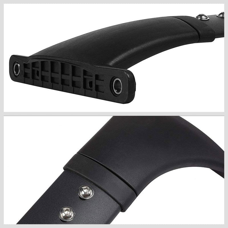 Black Aluminum Bolt-On Bolt-On Top Roof Rack Rail Cross Bar For 09-14 Murano