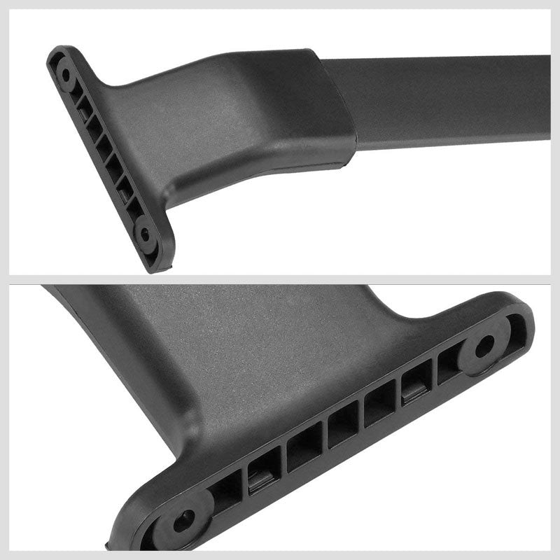 Black Aluminum Bolt-On Bolt-On Top Roof Rack Rail Cross Bar For 11-17 Odyssey