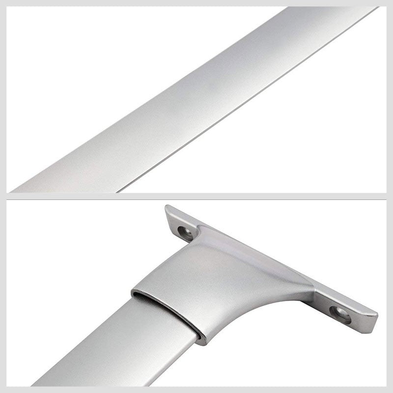 Silver Aluminum Bolt-On Bolt-On Top Roof Rack Rail Cross Bar For 14-18 Rogue