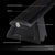 Black Aluminum Bolt-On Top Roof Rack Rail Cross Bar For 11-18 Grand Cherokee