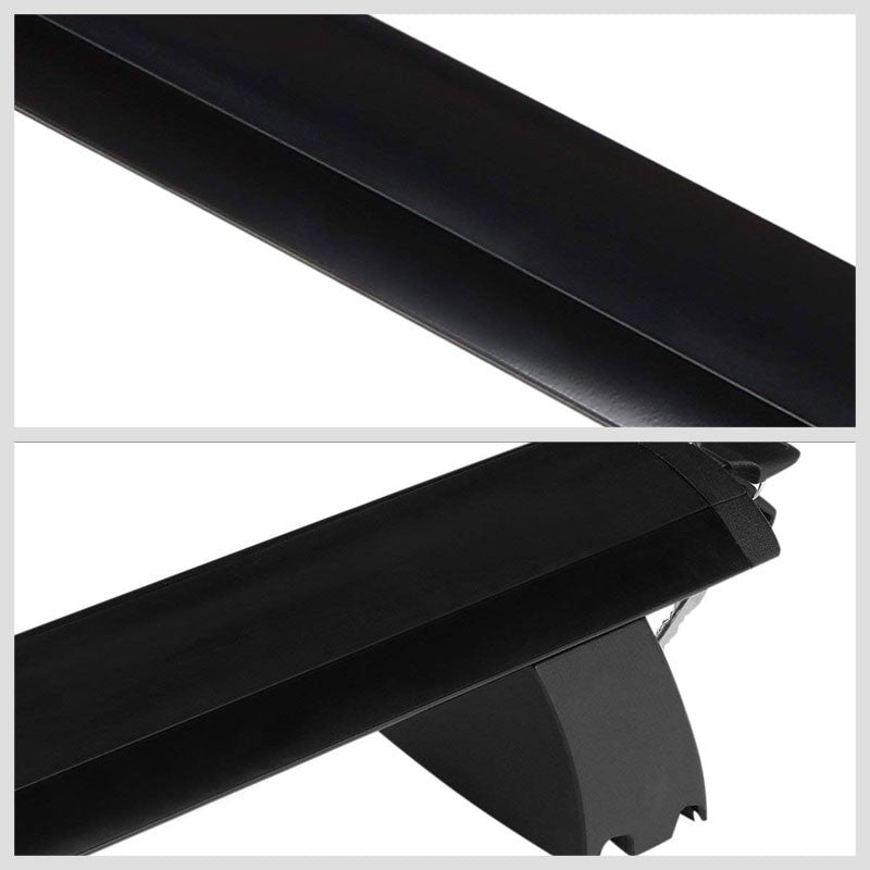 Black Aluminum Bolt-On Top Roof Rack Rail Cross Bar For 11-18 Grand Cherokee