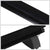 Black Aluminum Bolt-On Top Roof Rack Rail Cross Bar For 11-18 Grand Cherokee
