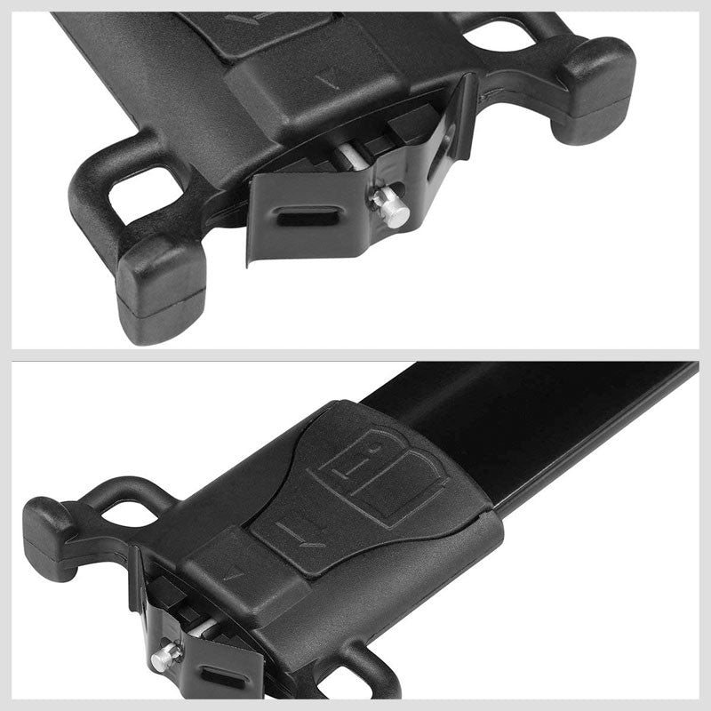 Black Aluminum Bolt-On Bolt-On Top Roof Rack Rail Cross Bar For 10-17 Equinox
