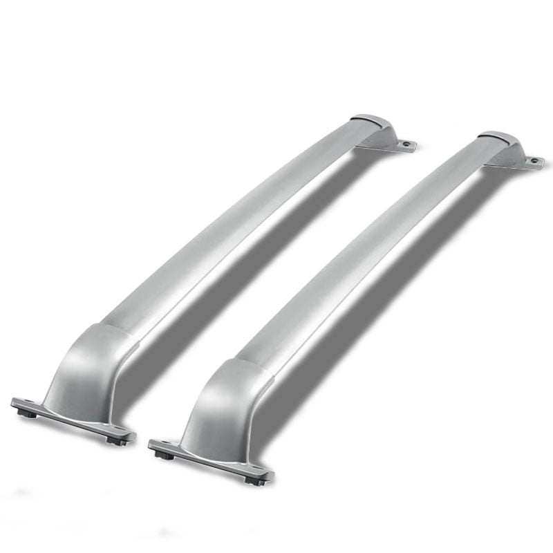 Black Aluminum Bolt-On Bolt-On Top Roof Rack Rail Cross Bar For 13-18 JX35 QX60