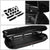 Black Aluminum/ABS Plastic Roof Box For 10-15 BMW X1 2.0L/2.5L/3.0L DOHC