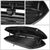 Black Aluminum/ABS Plastic Roof Box For 09-16 Audi Q5 8R 2.0L/3.0L/3.2L DOHC