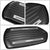 Black Aluminum/ABS Plastic Roof Box For 09-16 Audi Q5 8R 2.0L/3.0L/3.2L DOHC