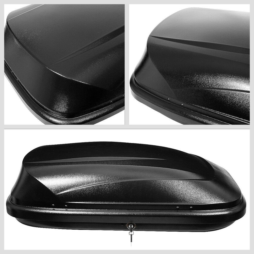 Universal SUV Waterproof Roof Box Travel Storage 110lbs Max W/LOCK 53x34x15