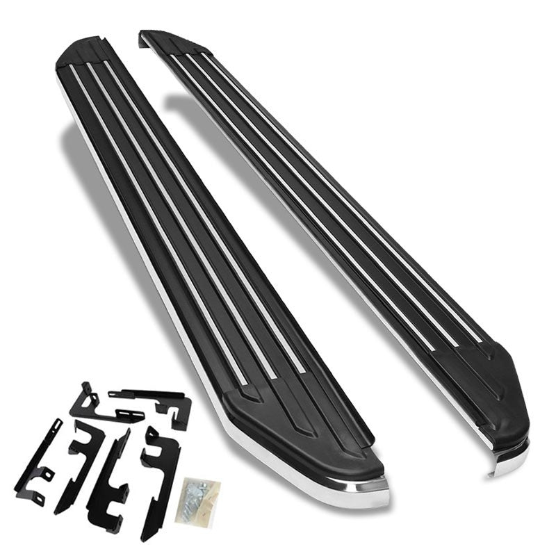 Ridgeline Flat Board Metal Running Board Nerf Bar For 16-22 Honda Pilot (YF5/6)