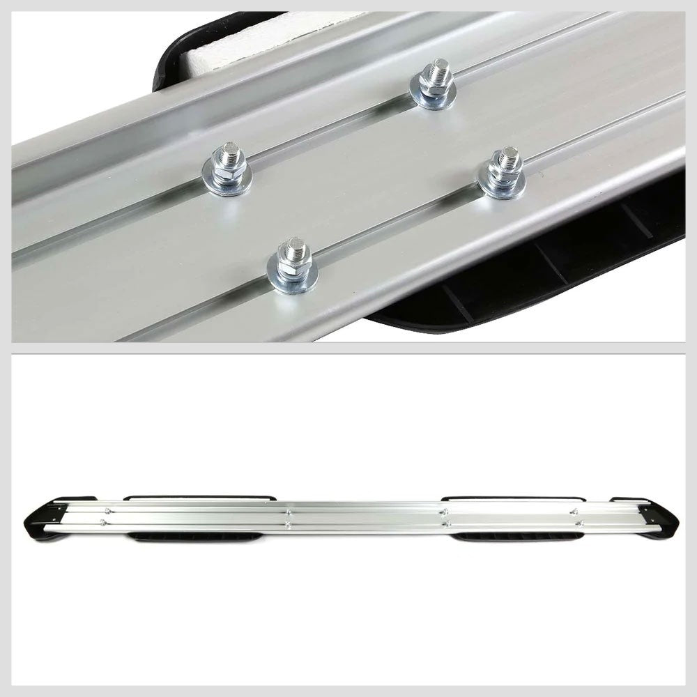 5.25" Flat Pads Metal Running Board Nerf Bar For 07-21 Tundra XK50 Crew Cab
