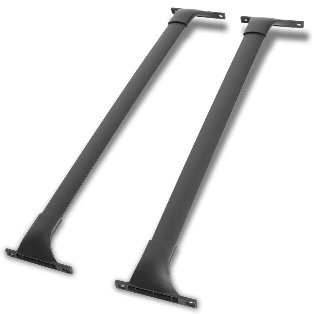 Powdercoated Black Bolt-On Roof Rack Crossbar Rail For 14-20 Infiniti QX80