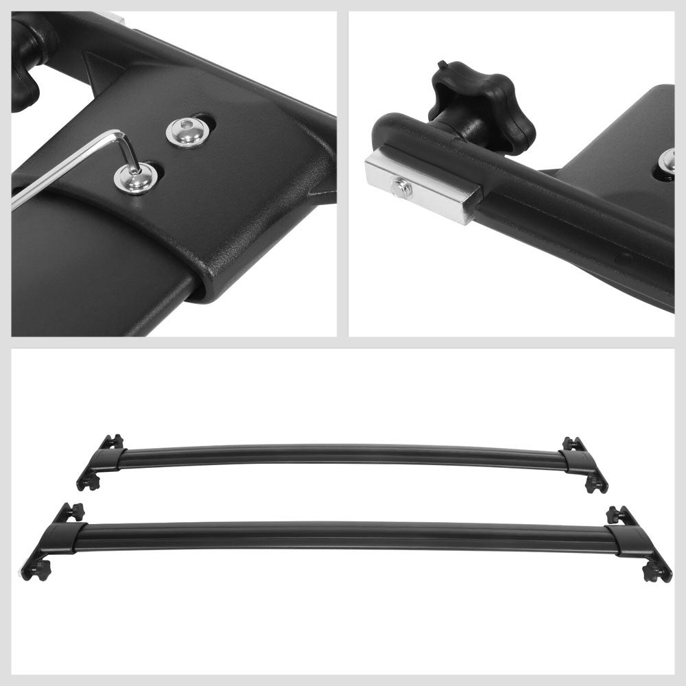 2PCs Aluminum OE Style Roof Rack Crossbar For 14-19 Toyota Highlander LE Trim