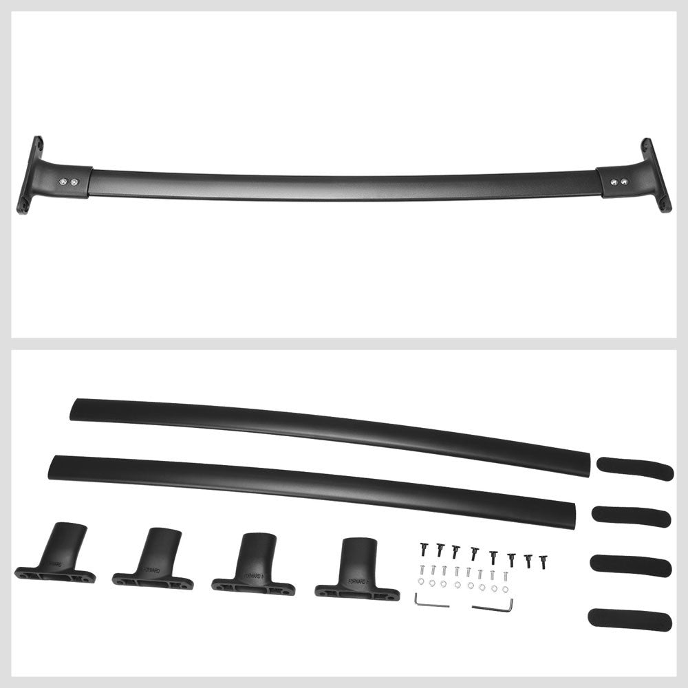 2X Black Roof Rack Rail Crossbar (OE Style) For 18+ Expedition / 18+ Navigator