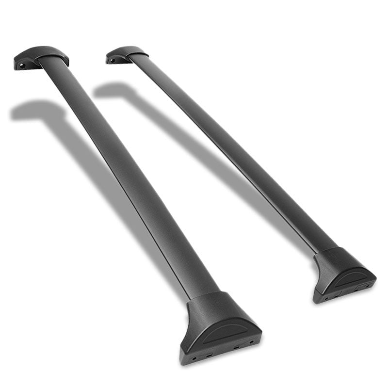 Black Roof Rack Luggage/Cargo Rail Crossbar Bar For Honda 18-19 Odyssey 3.5L