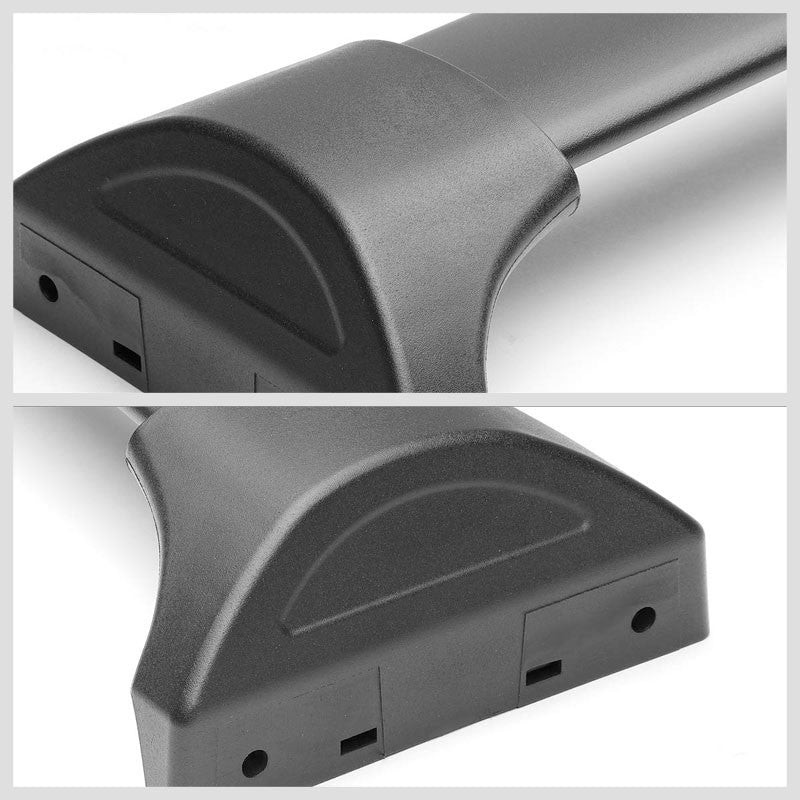 Black Roof Rack Luggage/Cargo Rail Crossbar Bar For Honda 18-19 Odyssey 3.5L