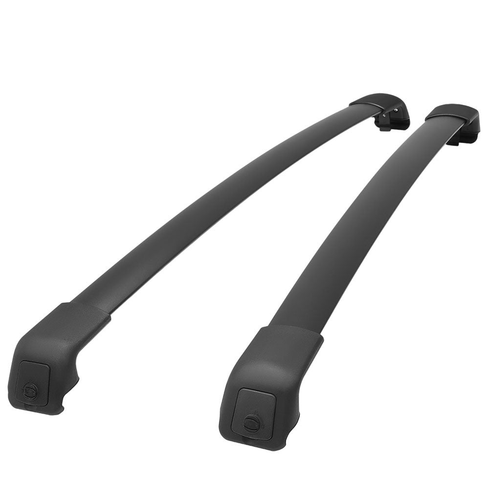 2X Aluminum Black Roof Rack Rail Crossbar (OE Style) For 16-21 Tucson (TL)