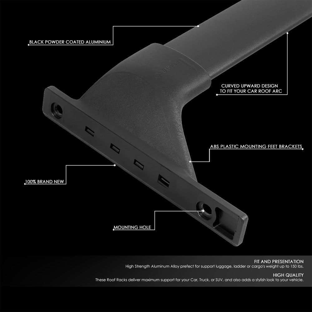 Aluminum Roof Rack Crossbar 19+ Toyota RAV4 Adventure / TRD / Woodland BFC-RFBAR-RAV19