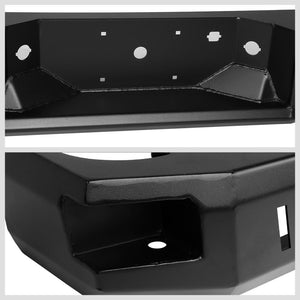 Black Robust Corner Step Rear Bumper w/D-Ring 09-14 Ford F-150 P415 BFC-BUMP-RE-RS003