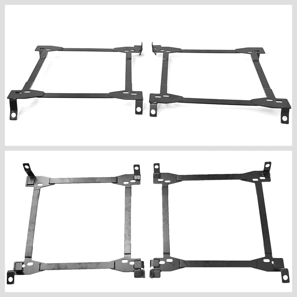Megan Front Left+Right Seat Bracket For 89-98 Nissan 240SX S13 S14